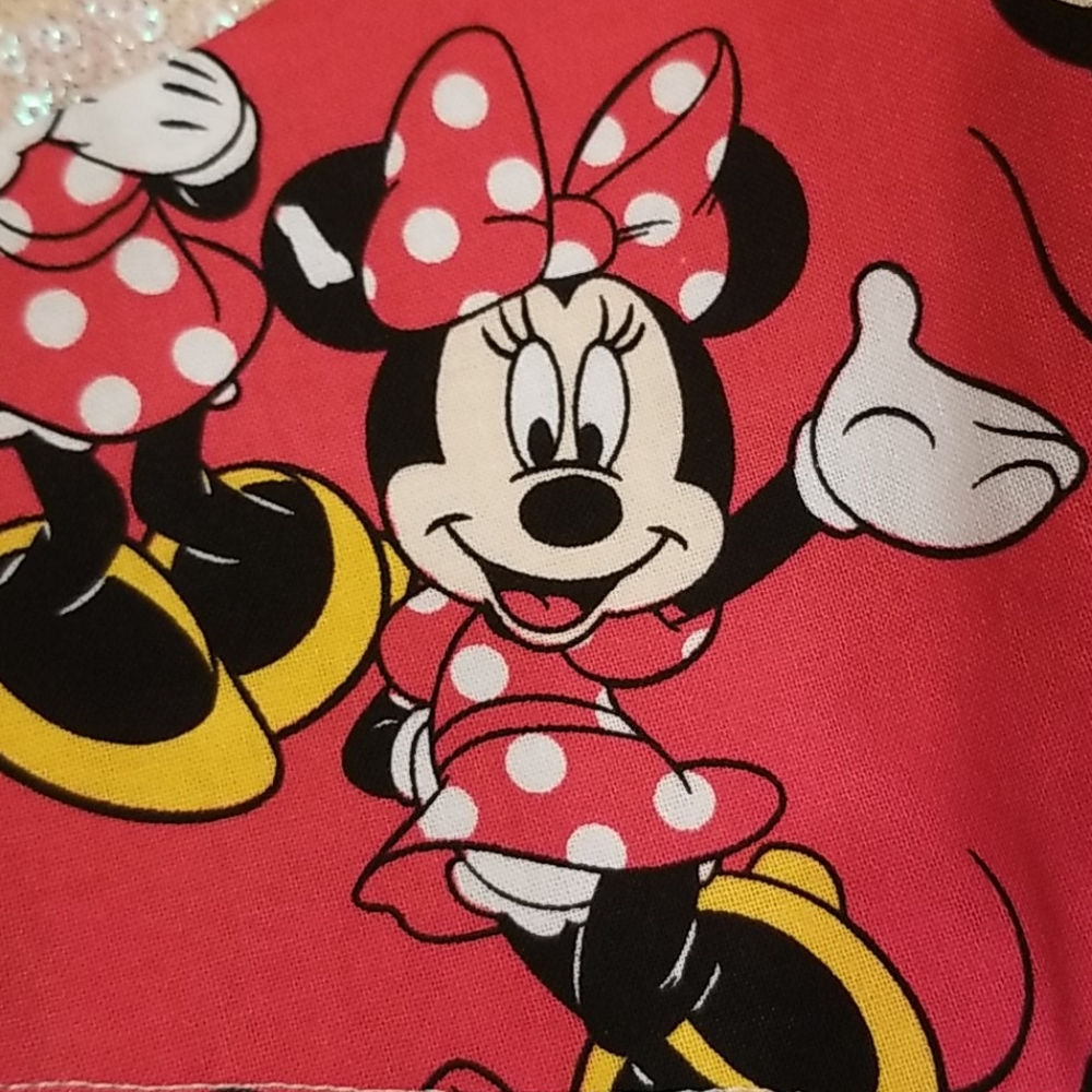 💖SALE💖Minnie & Mickey Mouse Reversible Soft Mask - Picture 7 of 9